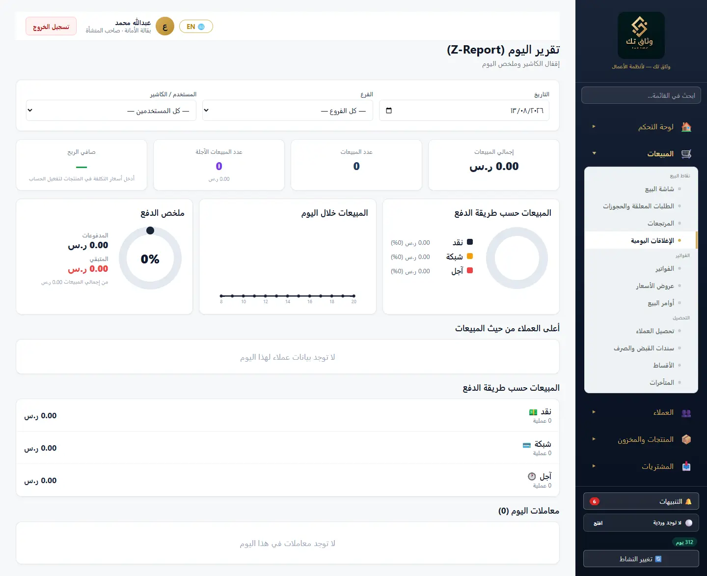 الإغلاقات اليومية